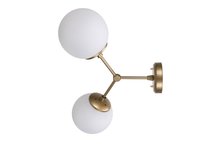 Opviq Damar - 6341 Lámpara de pared Amarillo y Blanco